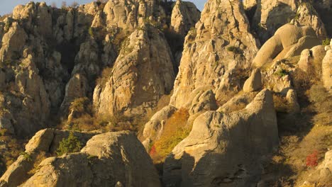 autumn mountain scenery