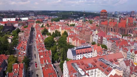 Luftaufnahme-Der-Danziger-Altstadt