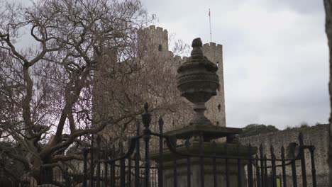 rochester castle in kent, england, uk