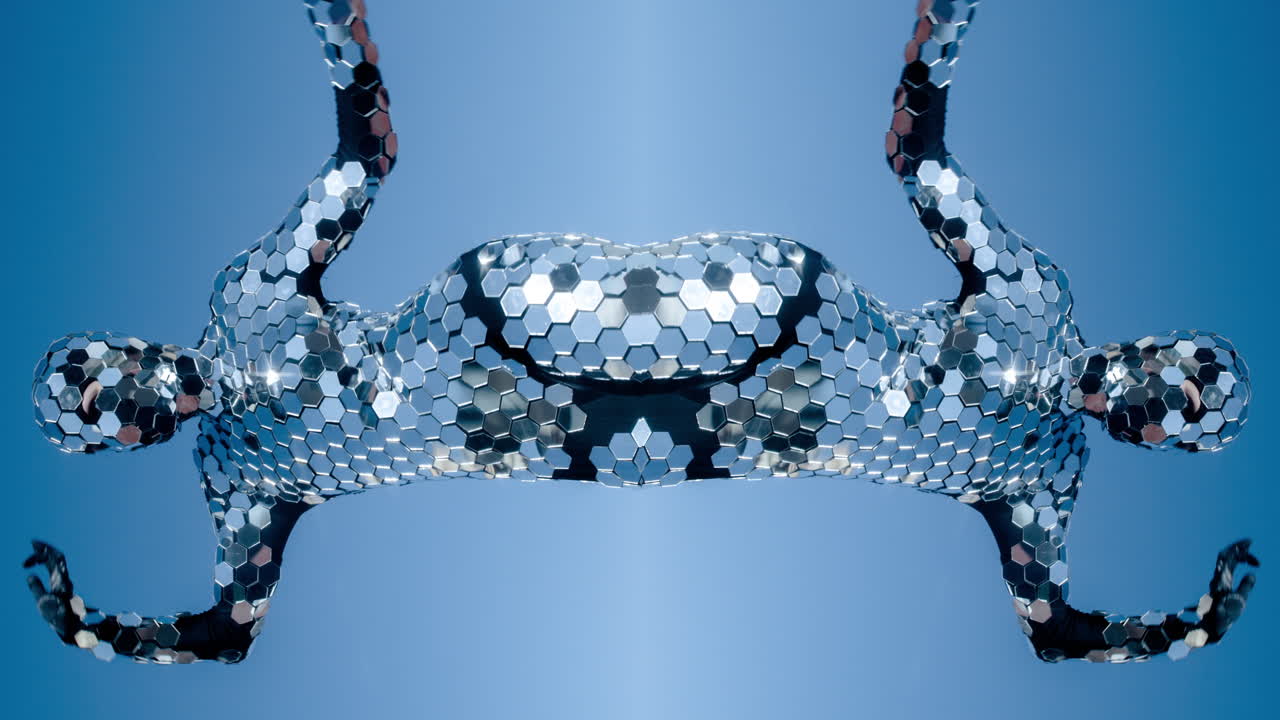 디스코 정장 패턴 4k 01