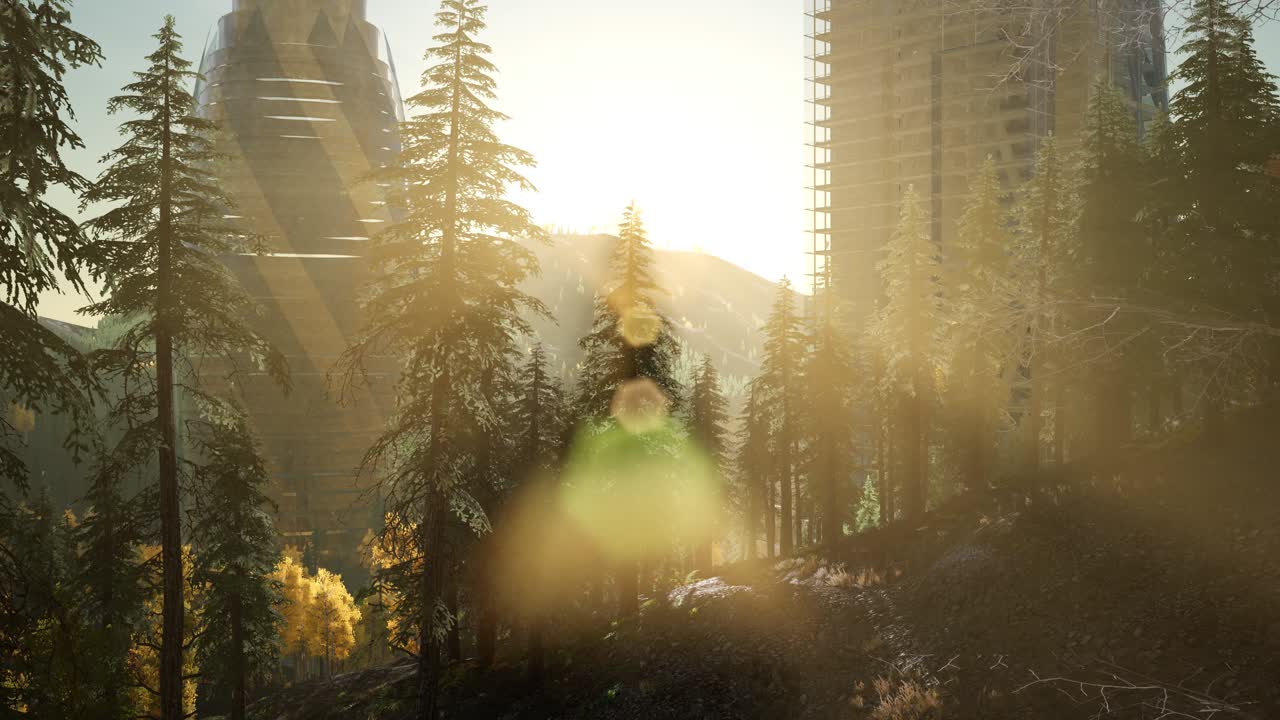 horizonte de la ciudad de londres al atardecer