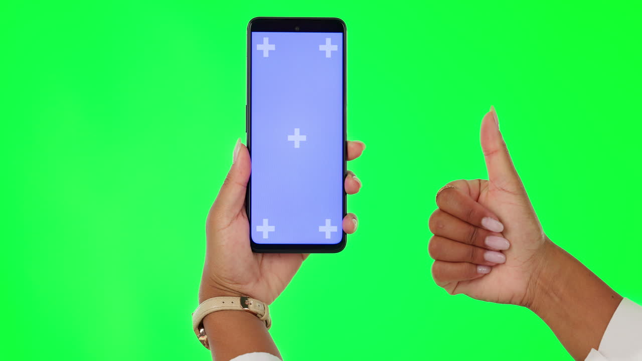 녹색 화면, 모의 전화