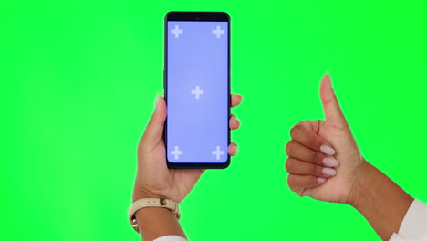 green screen, mockup phone