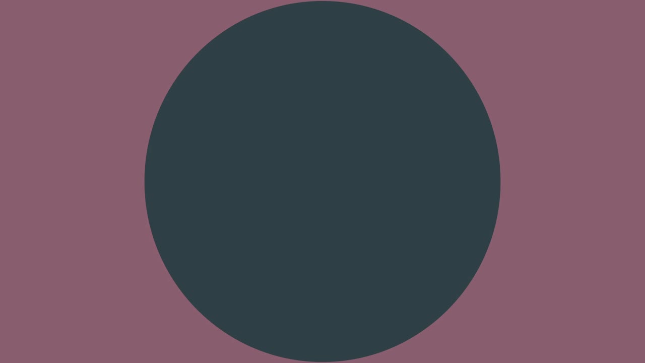 Abstract Color Transition with Expanding Circles Animation