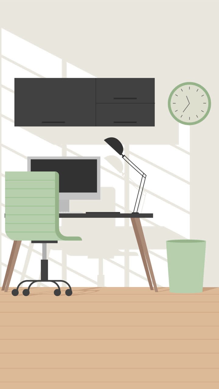Modern Office Workspace Interior