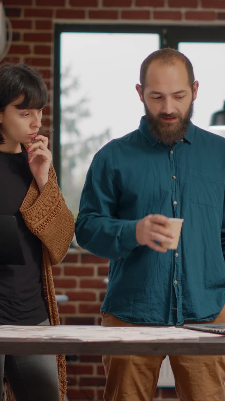 reunión de negocios y sesión de planificación