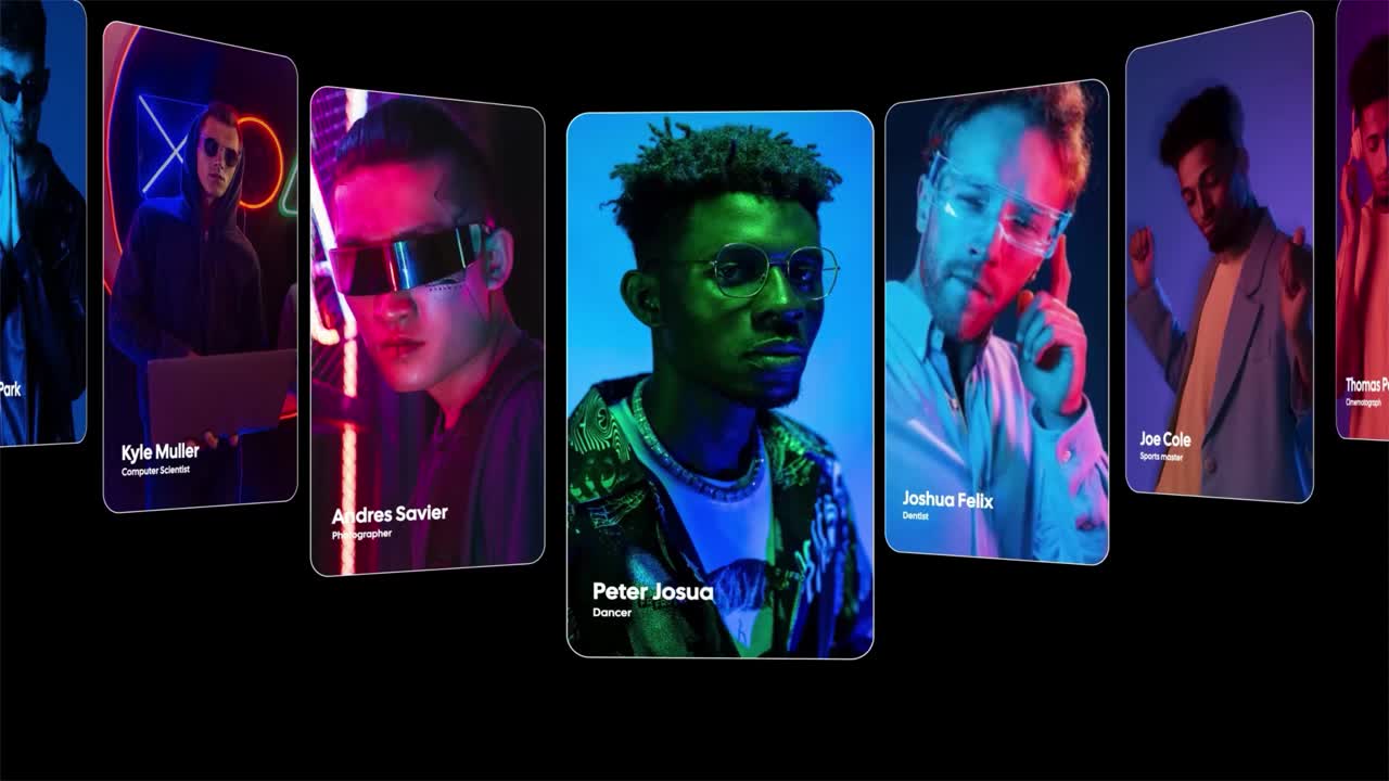 Carousels & sliders with animated galleries for photos, videos, and product displays