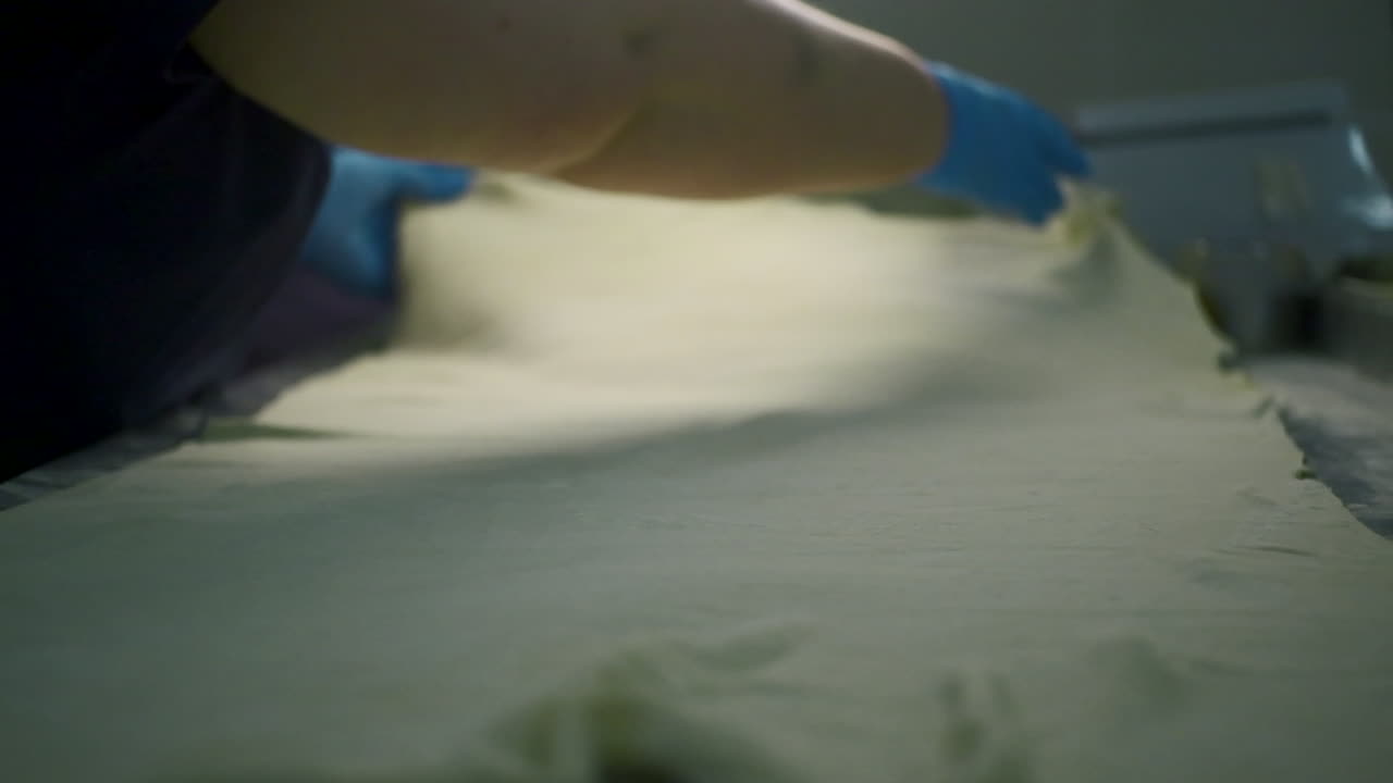 반죽을 준비하는 것