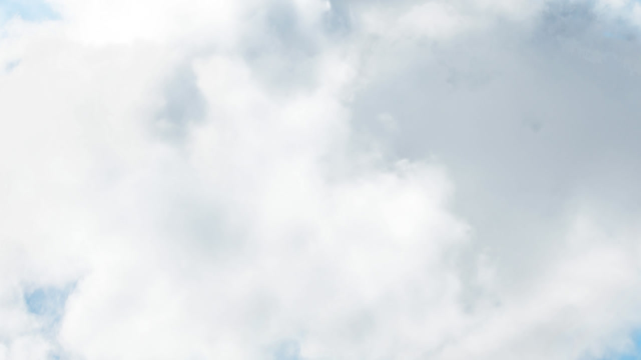 Clouds in the sky 4k