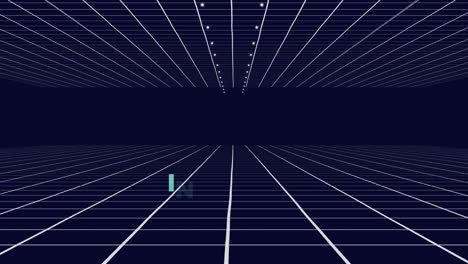 icono de persona lleno de palabras sobre una cuadrícula blanca sobre un fondo azul oscuro