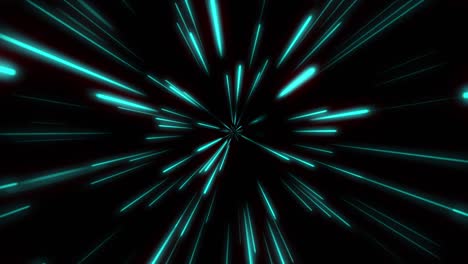 line shape neon blue and red light dark streaks simple.cyber futuristic speed zoom motion graphic.backdrop beam blur flare.abstract light fast night background.modern glow color magic video footage.