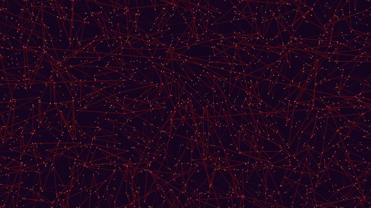 intrincada red de líneas y puntos que forman una estructura en forma de red en un patrón de cuadrícula