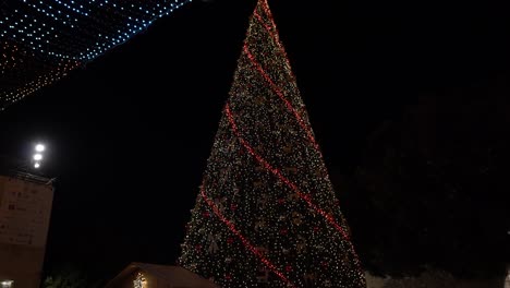 árbol de navidad israel palestina belén