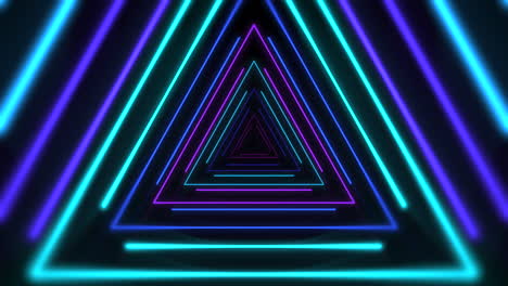 Motion-colorful-neon-triangles-1