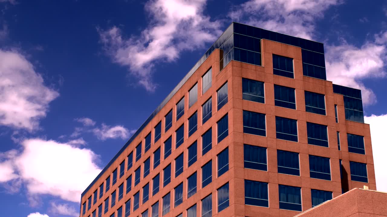 oficina corporativa el establecimiento de tiro. 4k bloqueo