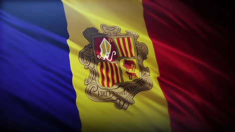 Flagge-Von-Andorra,-Vollbild-In-4k,-Hochauflösende-Flagge-Des-Fürstentums-Andorra-4k