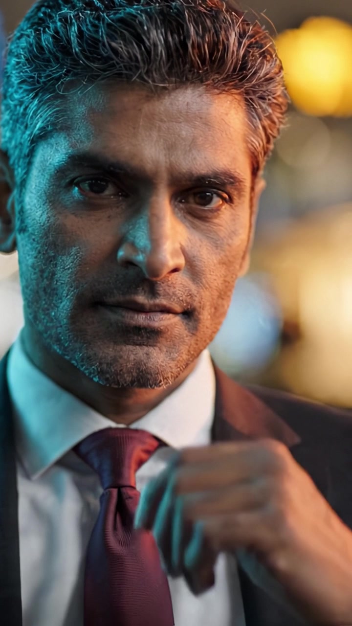 A Thoughtful Businessman in a Sharp Suit Reflects Intently on His Next Move, Projecting Confidence and Determination in a Dynamic Urban Environment.