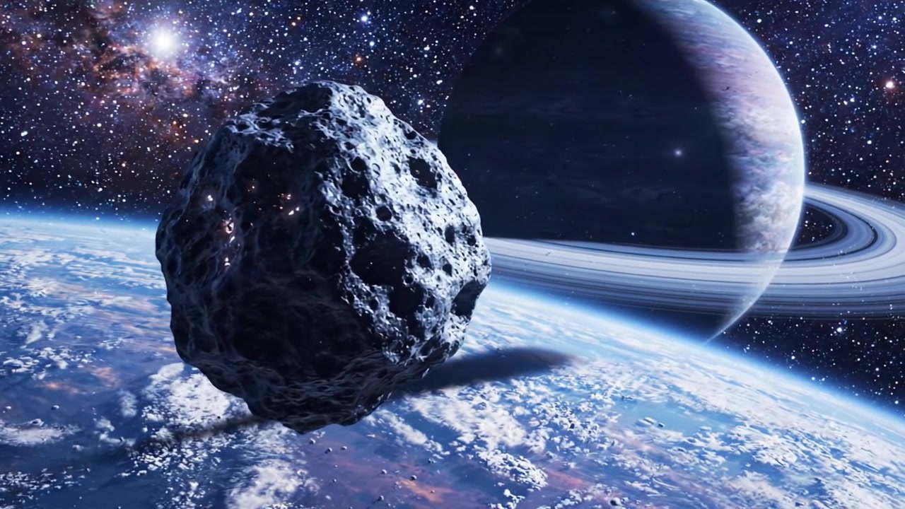 Un incontro cosmico: esplorare la bellezza dello spazio con asteroidi, pianeti e i misteri dell'universo rivelati con dettagli mozzafiato.