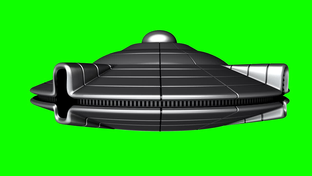 Paneled Flying Saucer