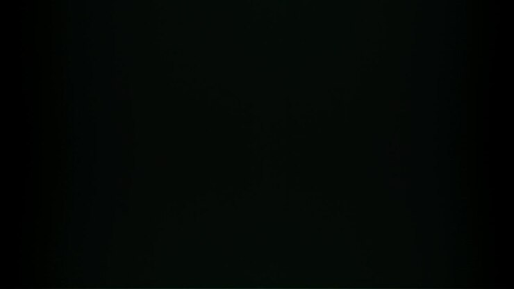 Powerful Lightning Bolt Striking on a Black Background