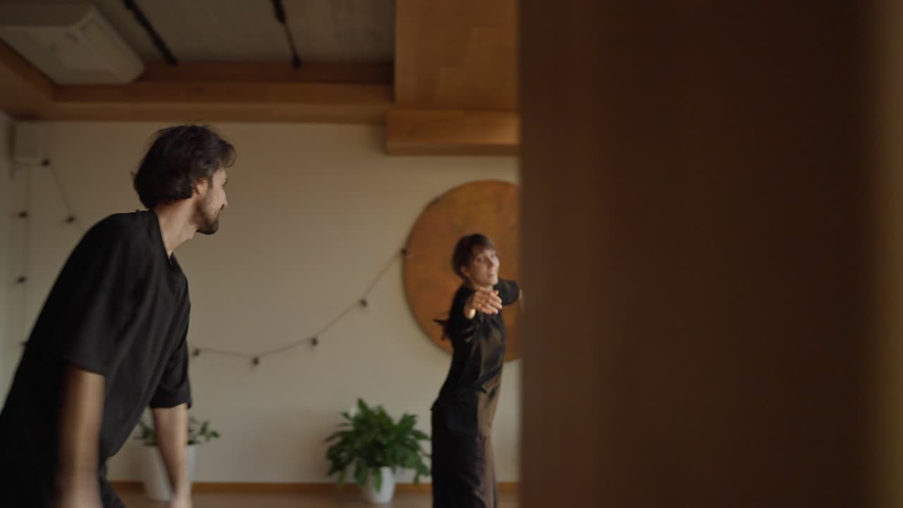 Couple Dancing in Attic Apartment