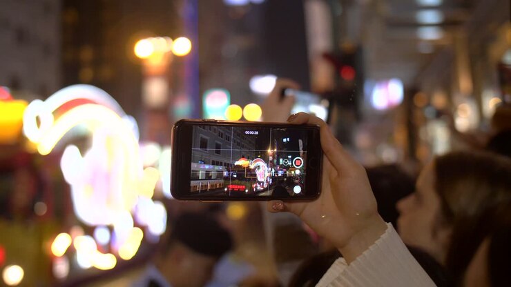 Filmare una parata con lo smartphone