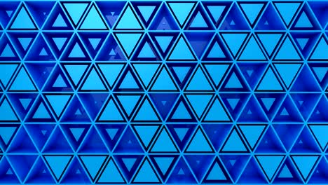 el fondo de los triángulos