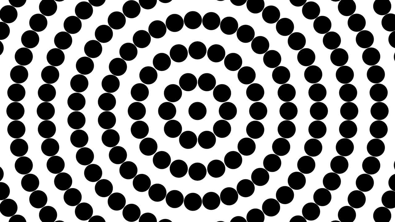 fondo blanco y círculo en movimiento