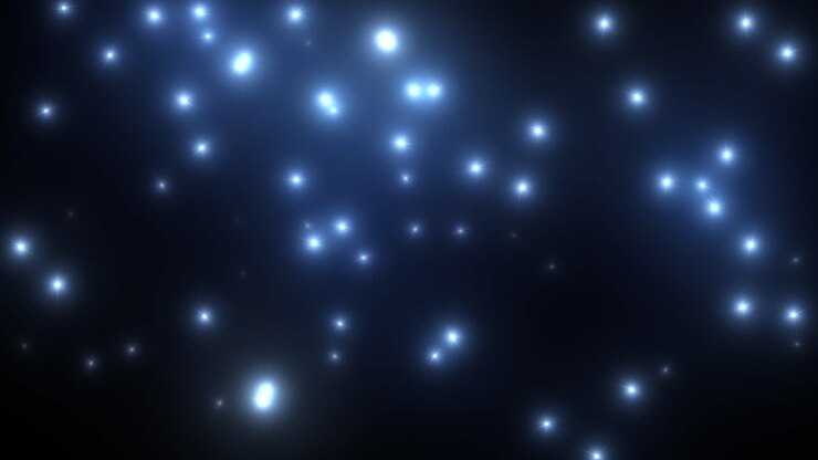Blue Starry Lights