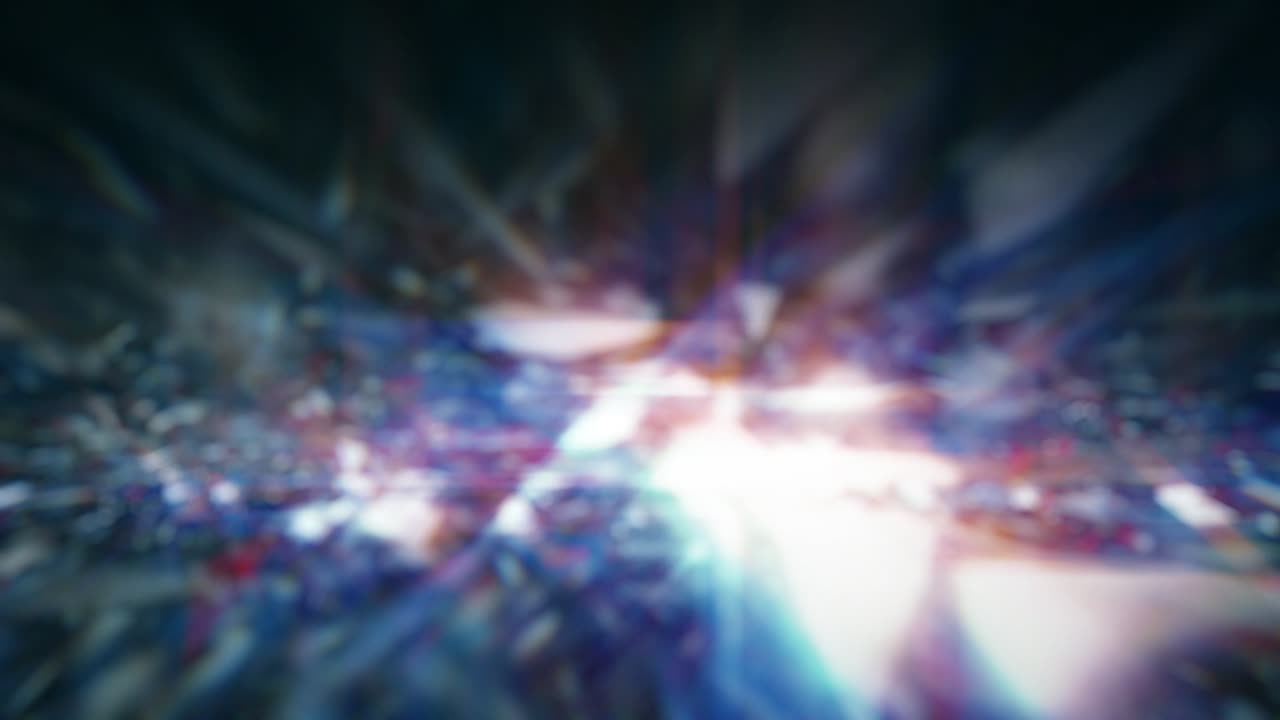 brillante abstracto brillante y brillante reflejo de diamante bg - video de bucle