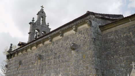 san juan de cortegada church bell tower, spain