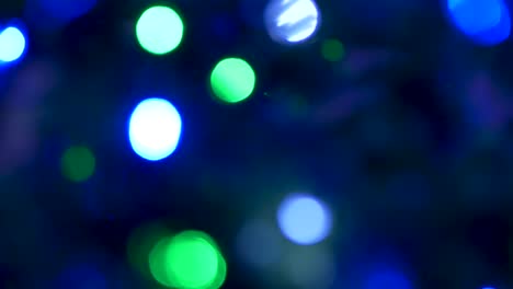blurred fairy lights. out of focus holiday background christmas tree