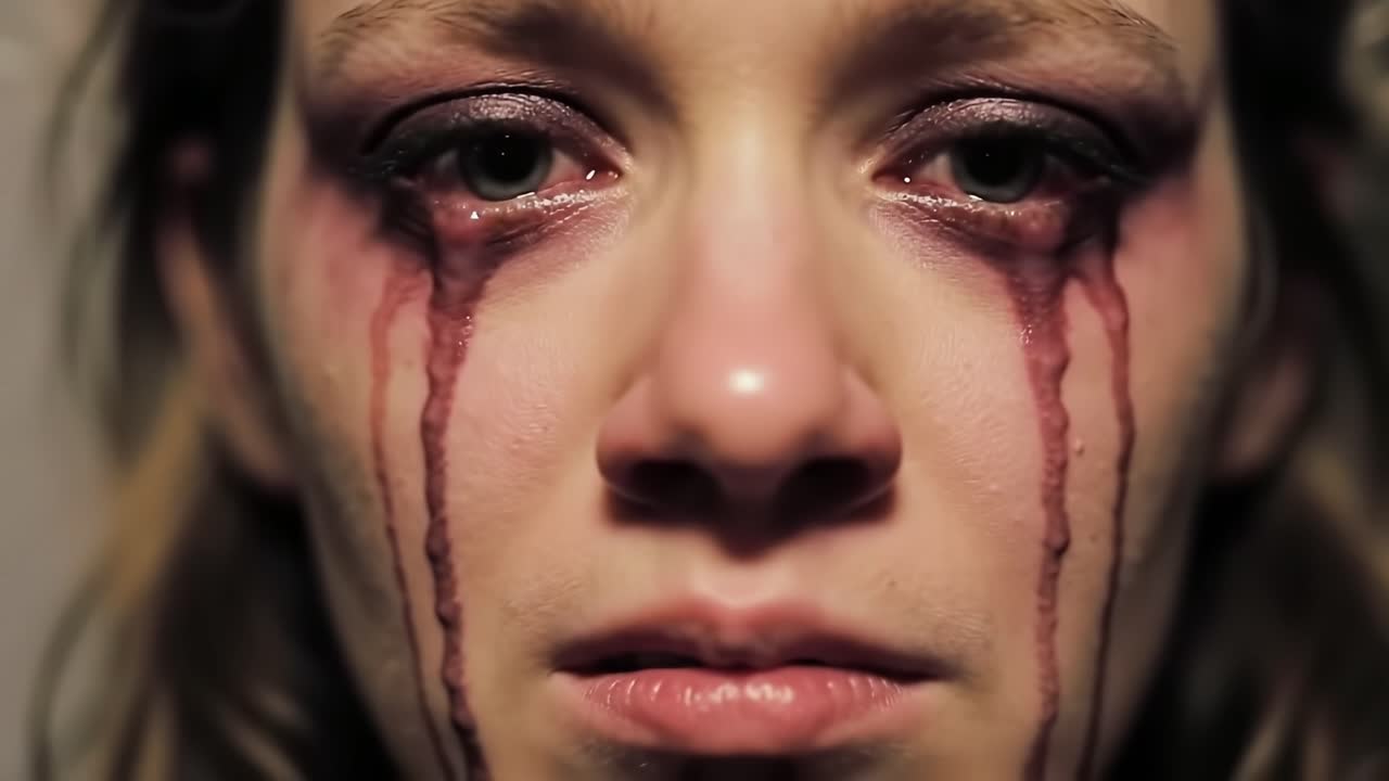 A Deep Emotional Journey Captured in Two Frames: The Transformation of Grief and Pain Through Raw Expressions of Vulnerability and Heartache