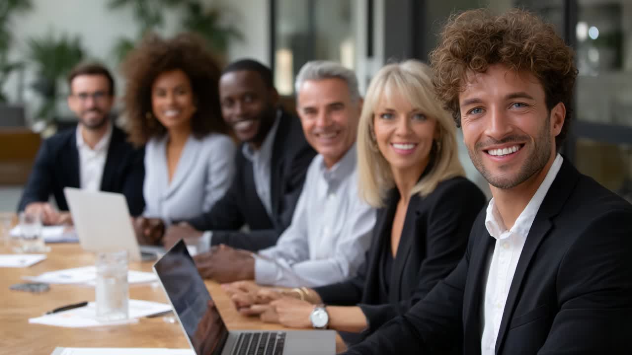 Diverse Business Team Meeting
