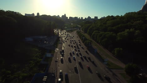 car road in kyiv city