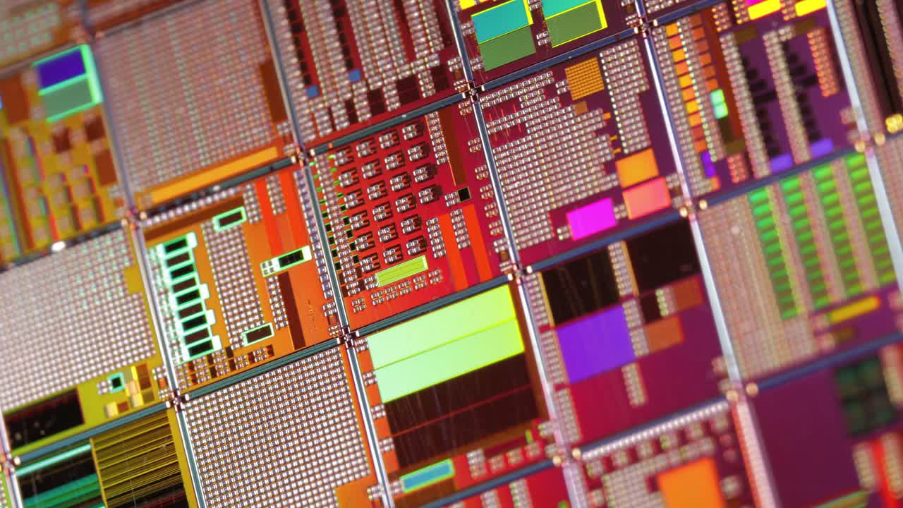 Silicon semiconductor wafer close-up. In electronics, a wafer also called a slice or substrate is a thin slice of semiconductor, a crystalline silicon, used for the fabrication of integrated circuits