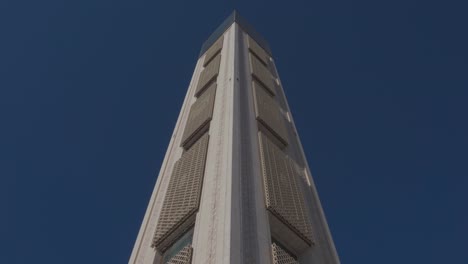 The-tallest-minaret-in-the-world-is-the-minaret-of-the-Djamaa-el-Djazaïr-in-Algiers,-Algeria