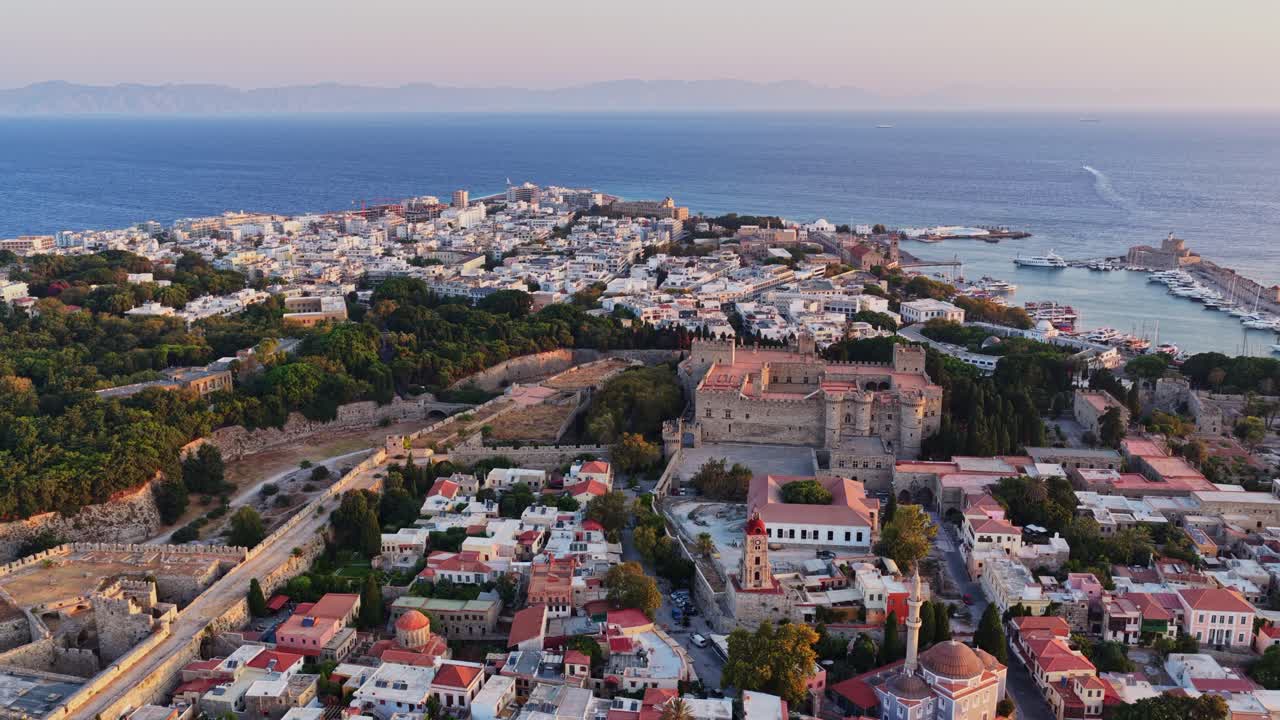 Aerial View of Rhodes, Greece