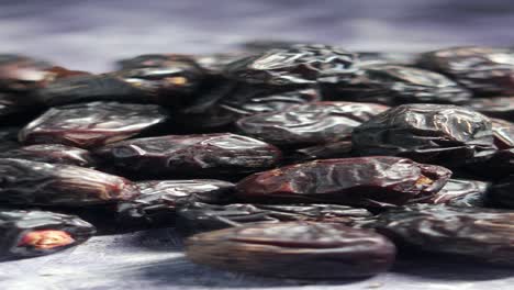 pile of dried black dates
