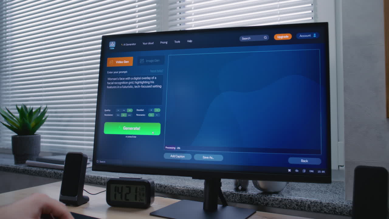 AI Image Generation Software with Face Recognition
