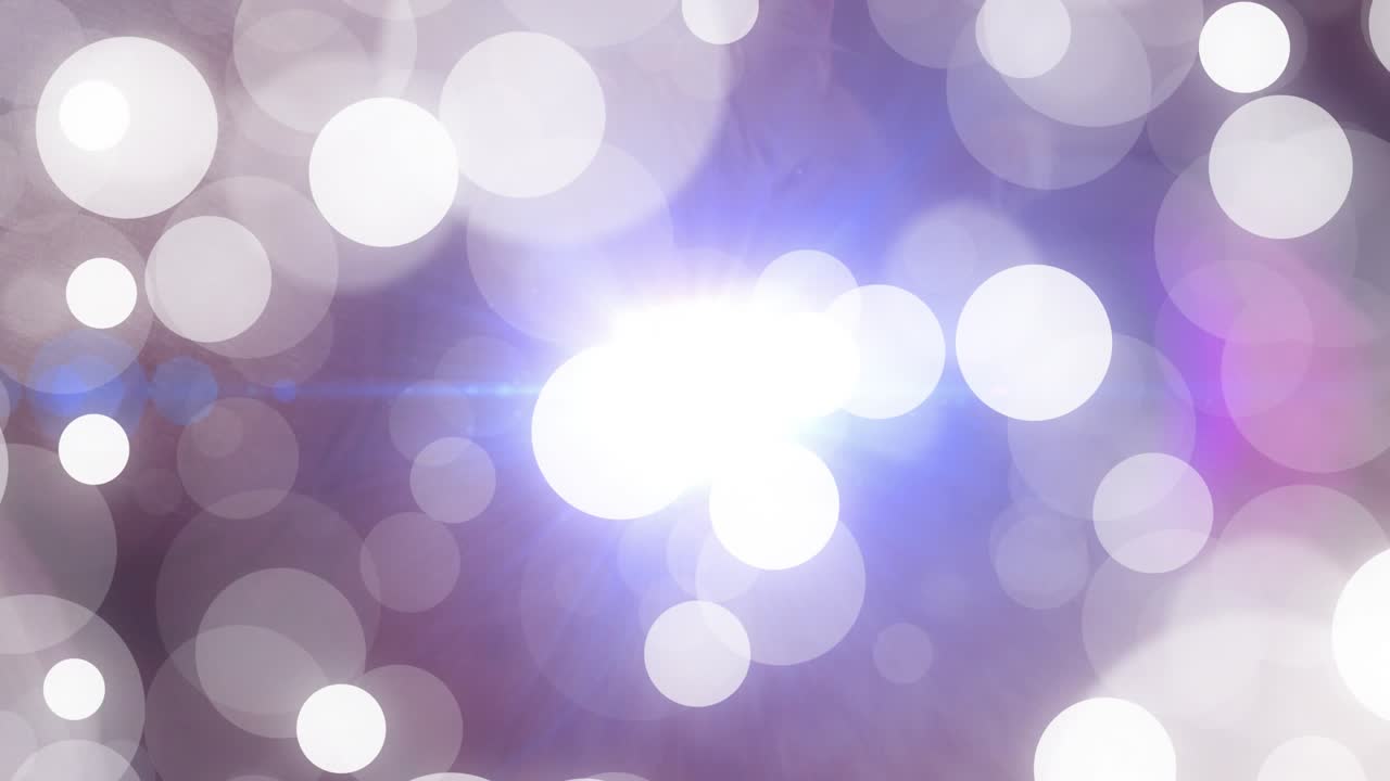 Eine Ingwerkatze zuckt mit den Ohren und verursacht Bokeh-Kreise, die abdriften, und eine Objektiv-Flare, die zu einem abstrakten Leuchten anwächst