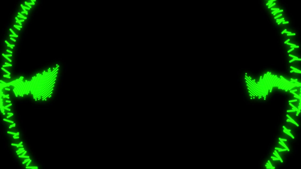 Particle diffusion scattering loop animation motion graphics