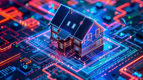 futuristic smart home technology