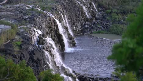 Waterfall-at-Hopkins-Falls-Scenic-Reserve,-Cudgee-Victoria-Australia---Attraction-Great-Ocean-Road