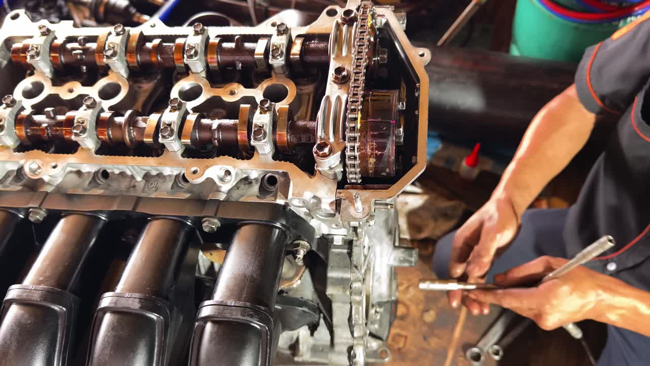 Car Engine Repair Process