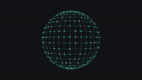 Stunning-blue-and-green-grid-pattern-sphere-a-mesmerizing-design