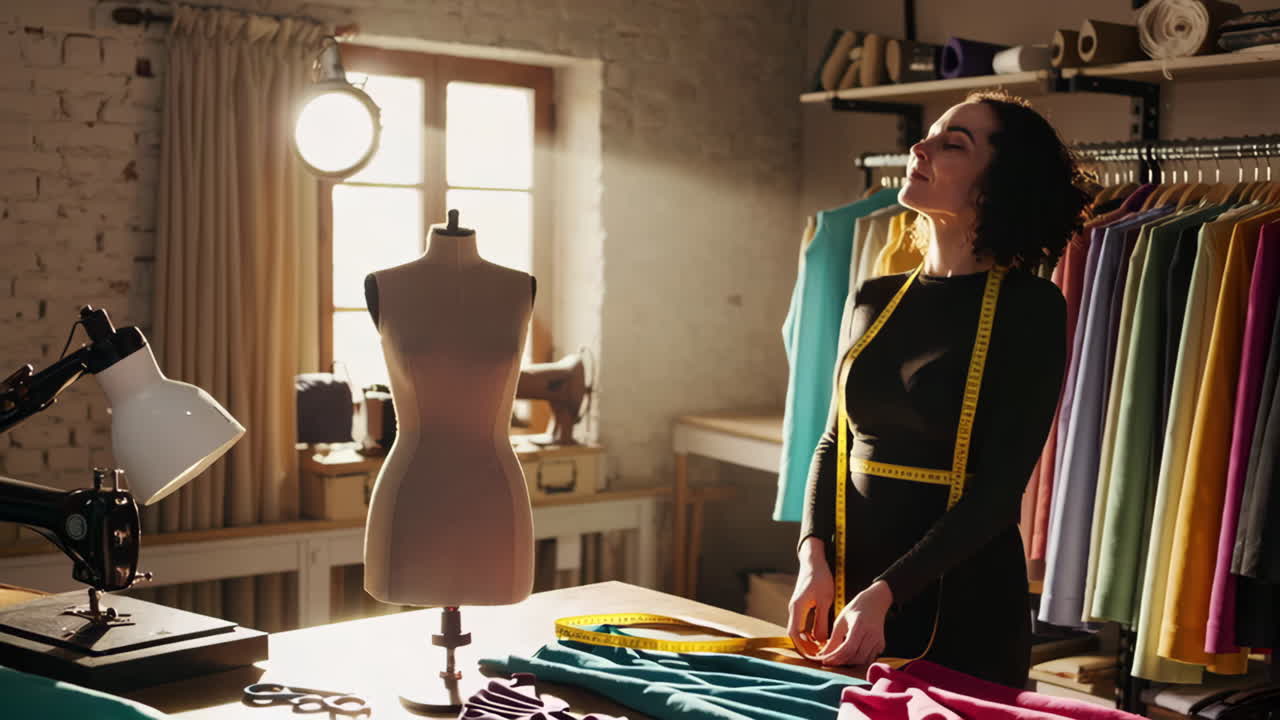 Fashion Designer at Work