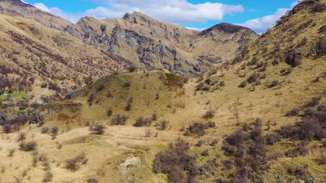 Aerial-Over-The-Shotover-River-Valley-Near-Queenstown-New-Zealand-2