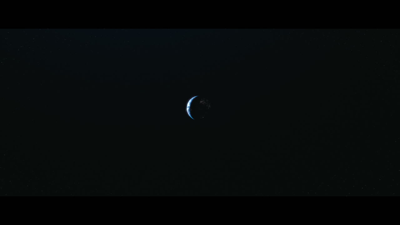 la tierra vista desde el espacio