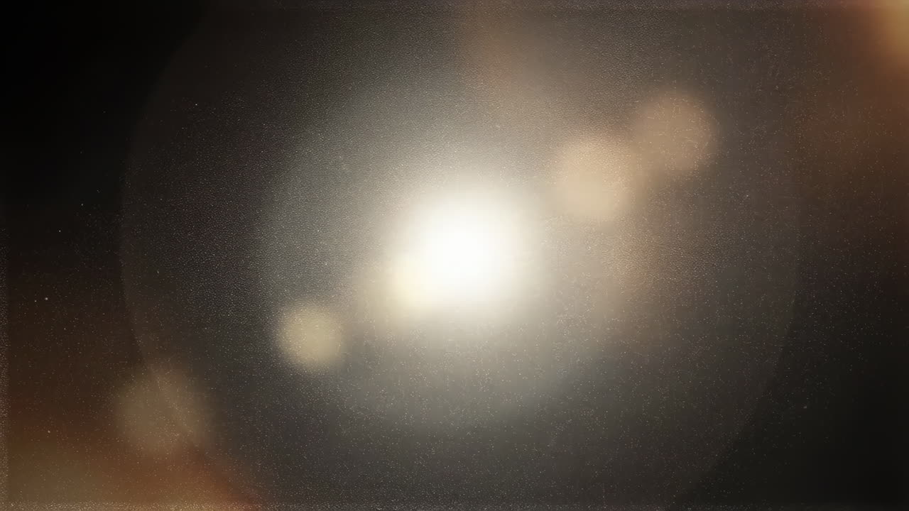 Abstract Light and Lens Flare Background